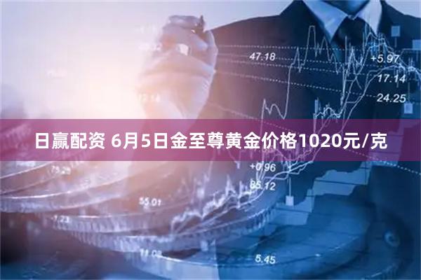 日赢配资 6月5日金至尊黄金价格1020元/克